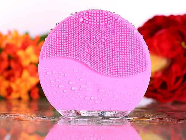 Electric facial cleaning massage