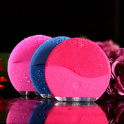 Electric facial cleaning massage